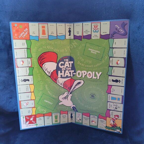Cat in the Hat-opoly Board Game - Picture 2 of 3
